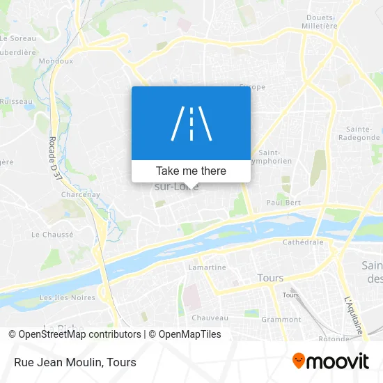 Rue Jean Moulin map