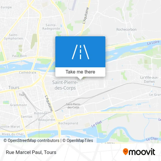 Rue Marcel Paul map