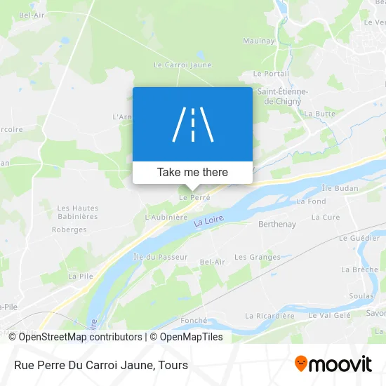 Rue Perre Du Carroi Jaune map