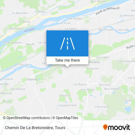 Chemin De La Bretonnière map