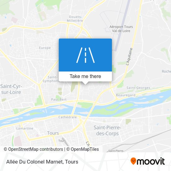 Allée Du Colonel Marnet map