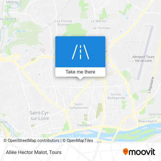 Allée Hector Malot map
