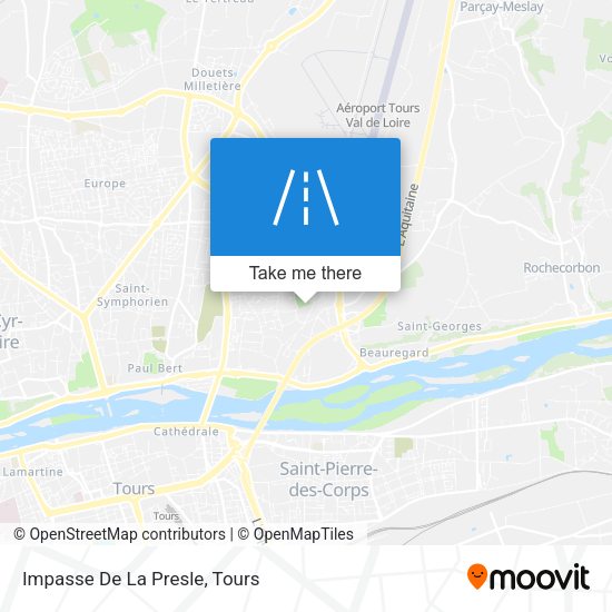 Impasse De La Presle map