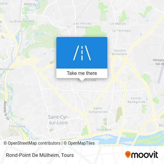 Rond-Point De Mülheim map