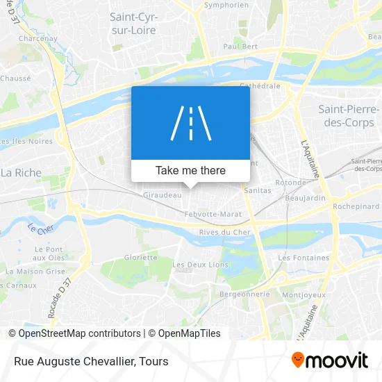 Rue Auguste Chevallier map