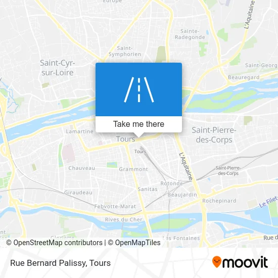 Rue Bernard Palissy map