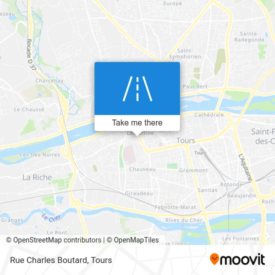 Rue Charles Boutard map