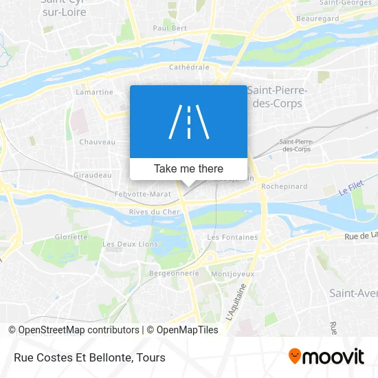 Rue Costes Et Bellonte map