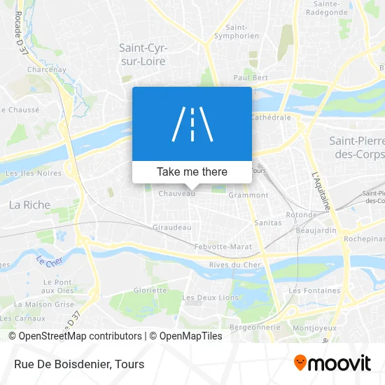 Rue De Boisdenier map