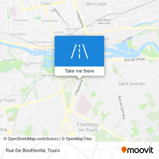 Rue De Boutteville map