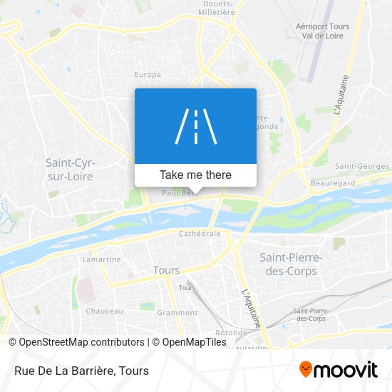 Rue De La Barrière map