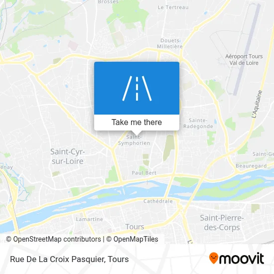 Rue De La Croix Pasquier map