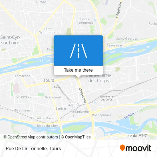 Rue De La Tonnelle map