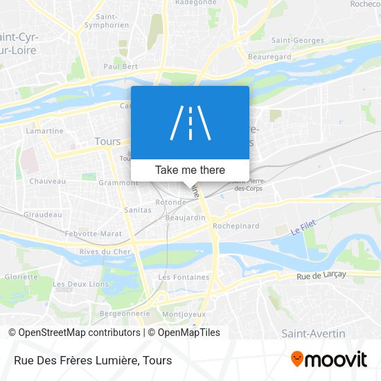 Rue Des Frères Lumière map