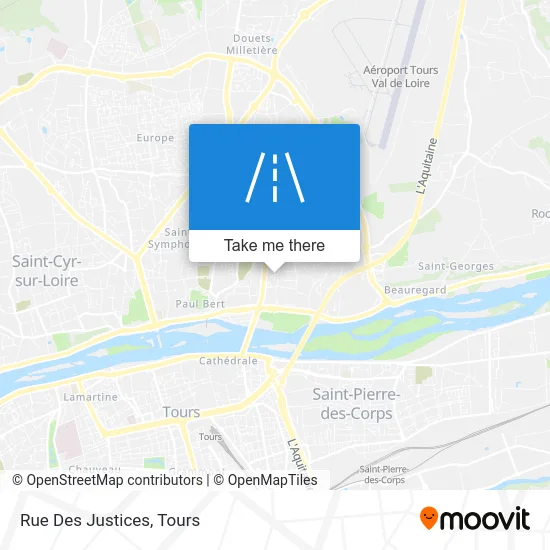 Rue Des Justices map