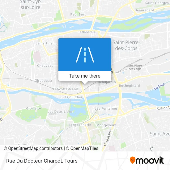 Rue Du Docteur Charcot map