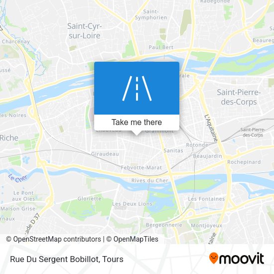Rue Du Sergent Bobillot map