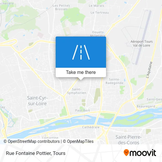 Rue Fontaine Pottier map