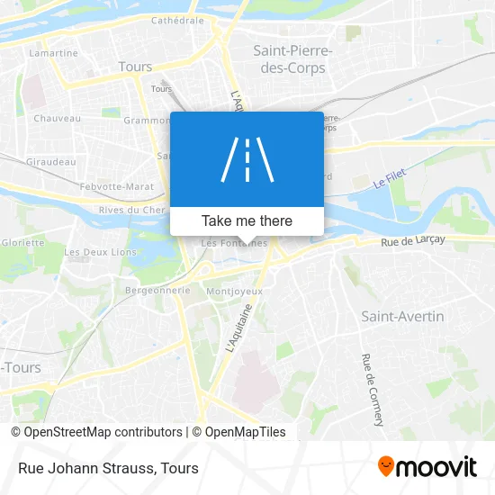 Rue Johann Strauss map