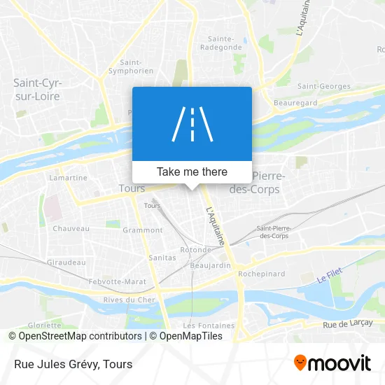 Rue Jules Grévy map
