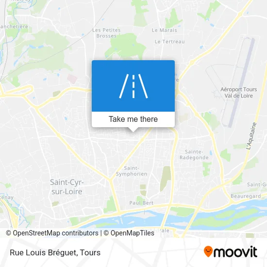 Rue Louis Bréguet map