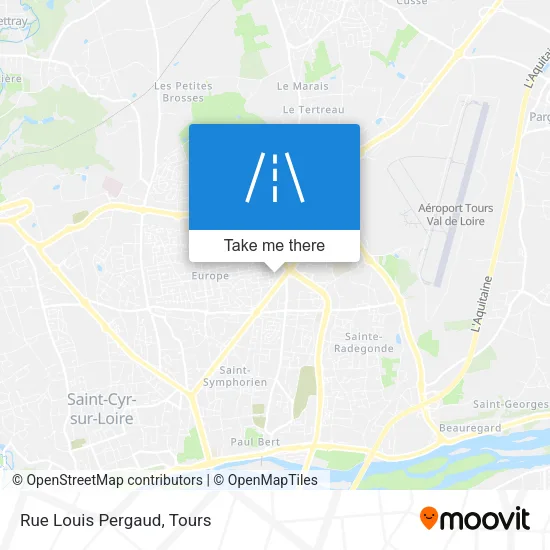 Rue Louis Pergaud map
