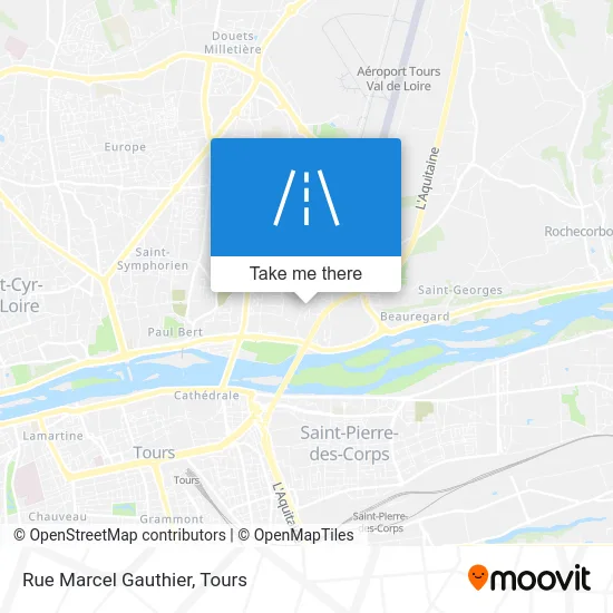 Rue Marcel Gauthier map