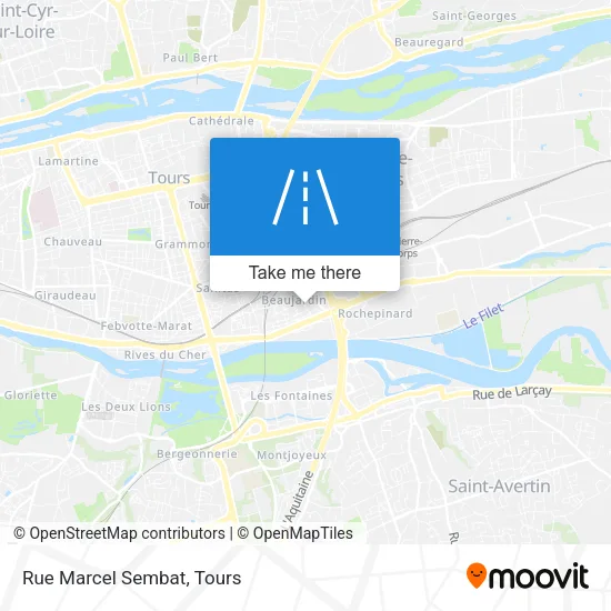 Rue Marcel Sembat map