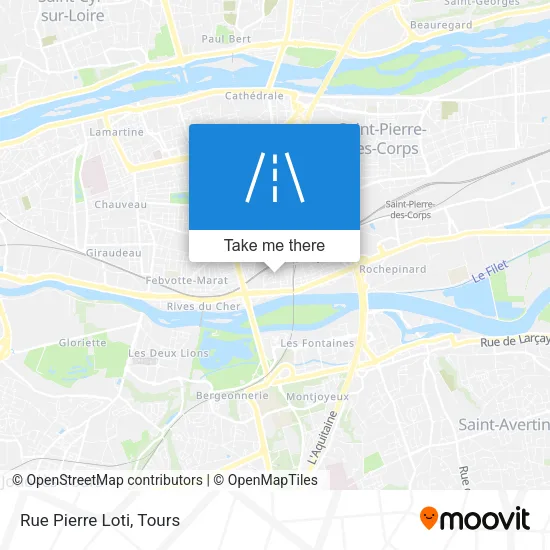 Rue Pierre Loti map