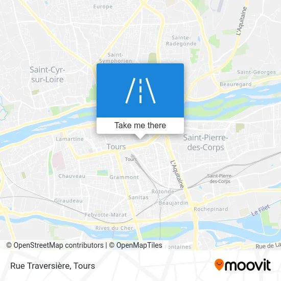 Rue Traversière map