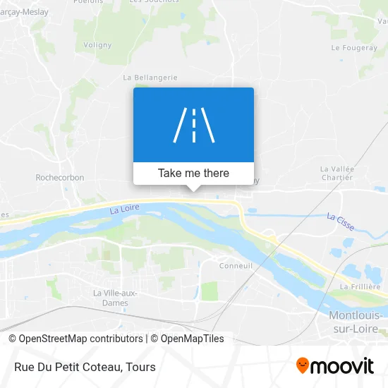 Rue Du Petit Coteau map