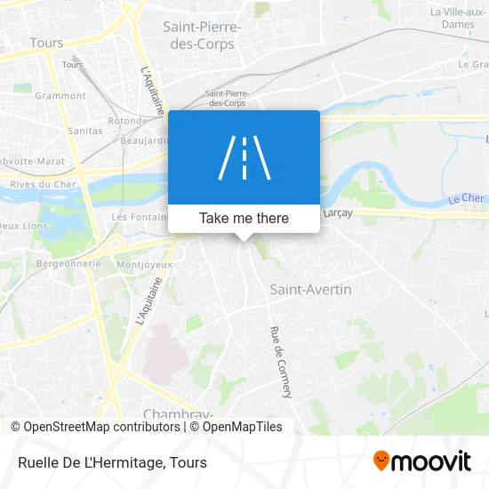 Ruelle De L'Hermitage map