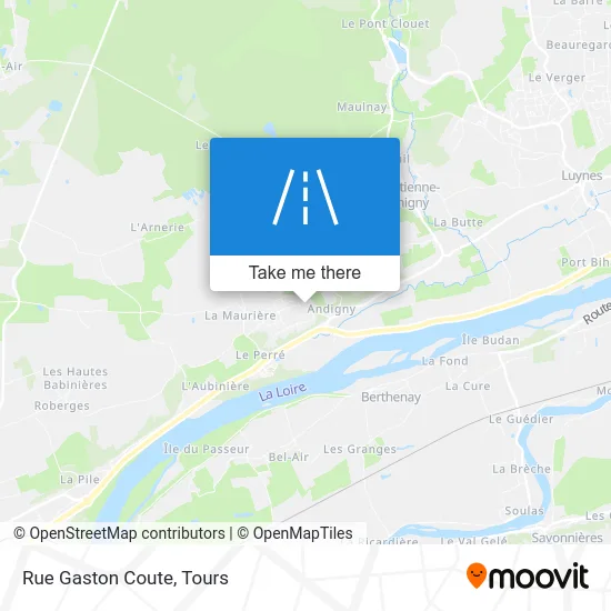 Rue Gaston Coute map