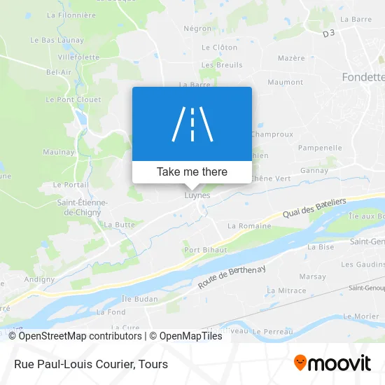 Rue Paul-Louis Courier map