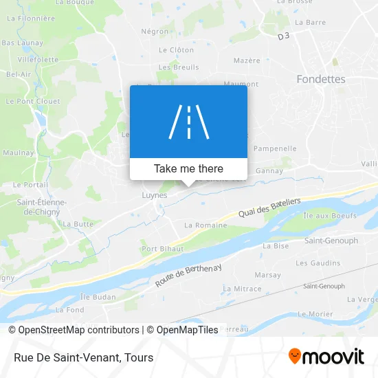 Rue De Saint-Venant map
