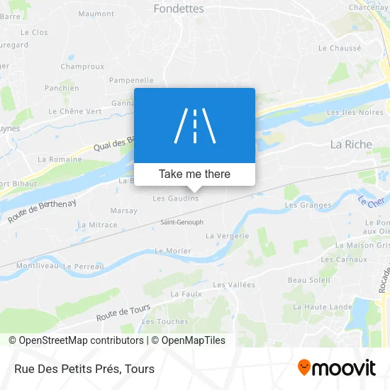 Rue Des Petits Prés map