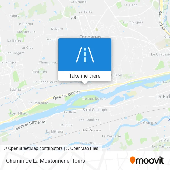 Chemin De La Moutonnerie map