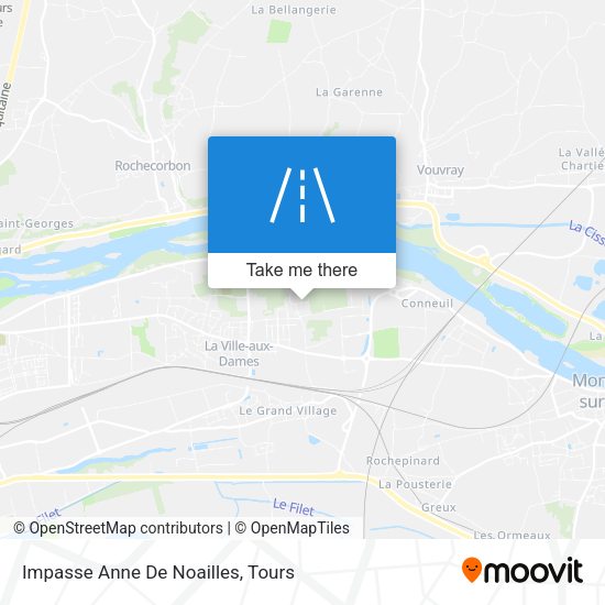 Impasse Anne De Noailles map
