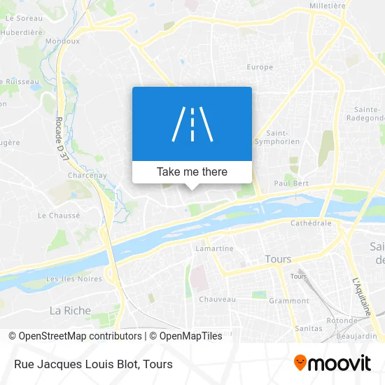 Rue Jacques Louis Blot map