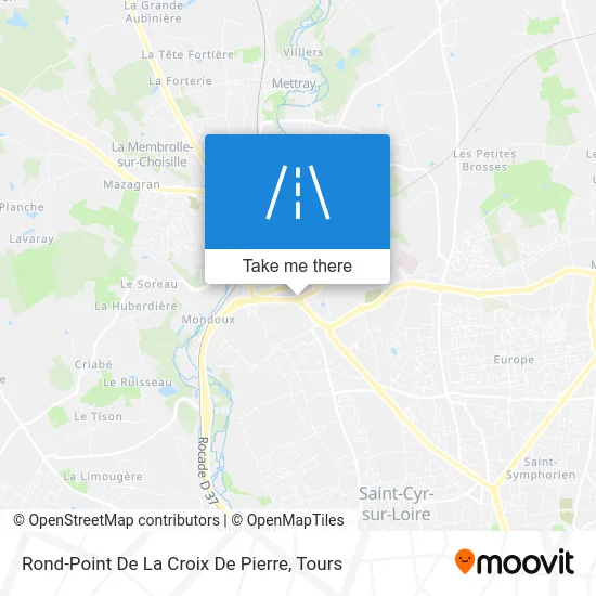Rond-Point De La Croix De Pierre map
