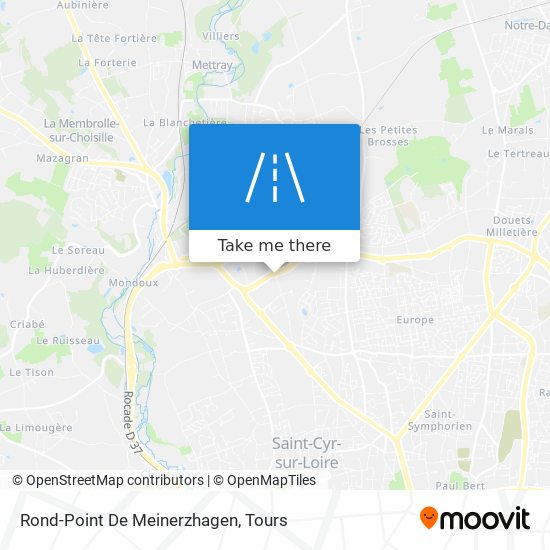 Mapa Rond-Point De Meinerzhagen