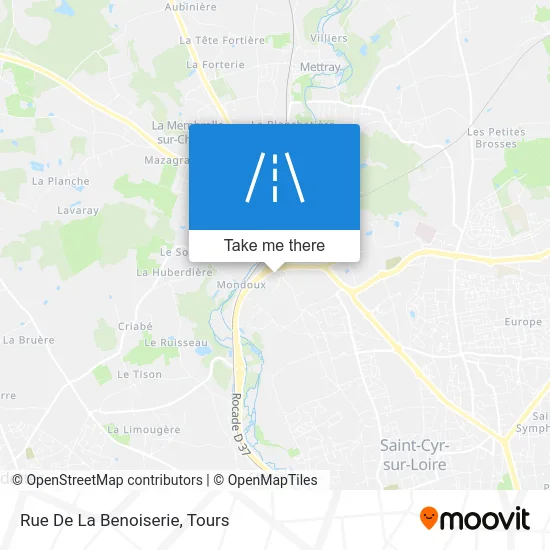 Rue De La Benoiserie map