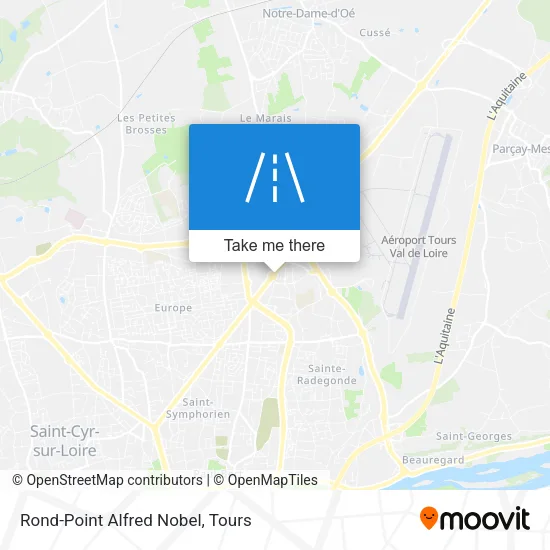 Rond-Point Alfred Nobel map