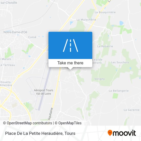 Place De La Petite Heraudière map