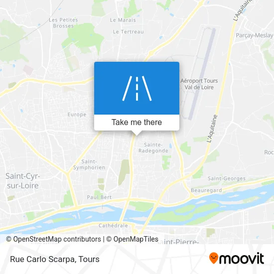 Rue Carlo Scarpa map