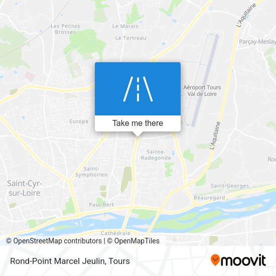 Rond-Point Marcel Jeulin map