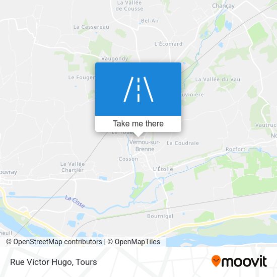 Rue Victor Hugo map