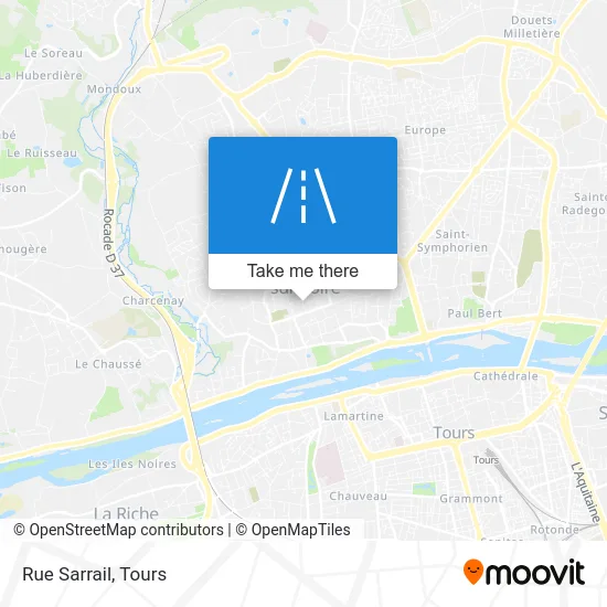 Rue Sarrail map