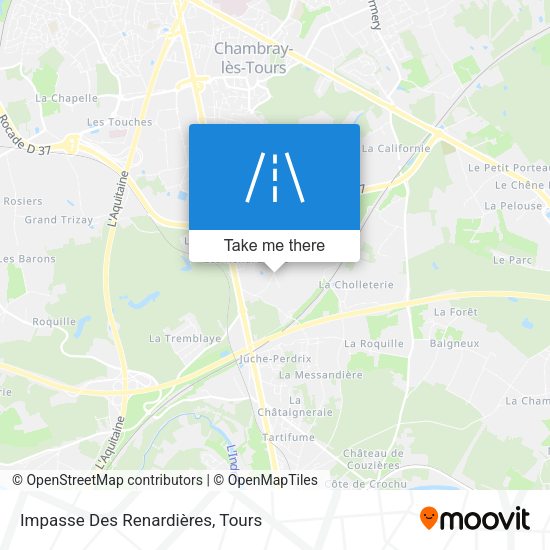 Impasse Des Renardières map