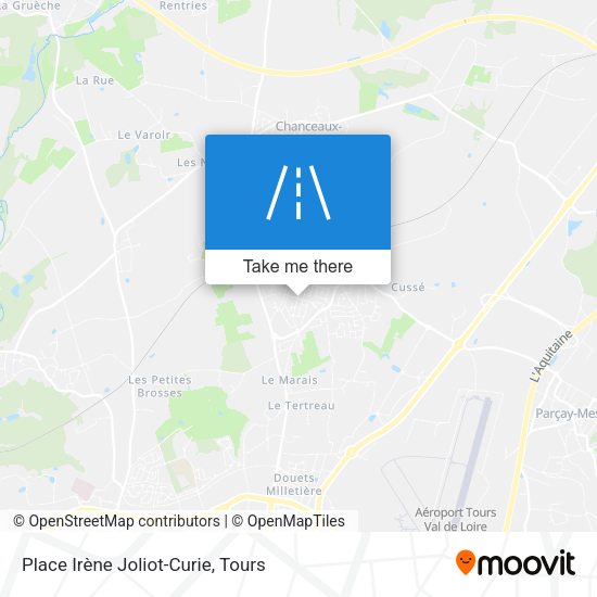 Place Irène Joliot-Curie map